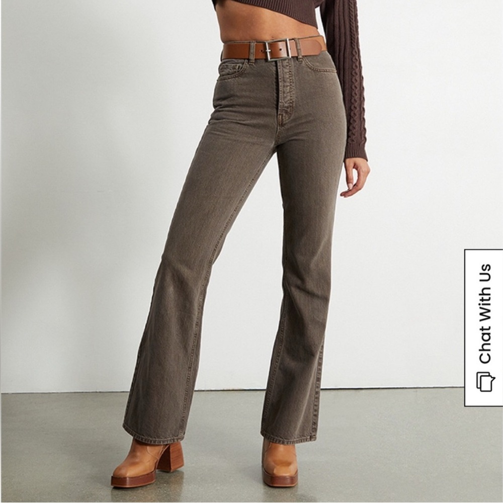 PacSun Brown Bootcut Denim Jeans